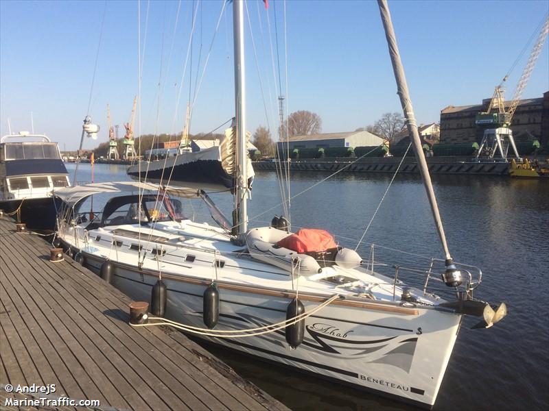 ahab (Sailing vessel) - IMO , MMSI 211192530, Call Sign DEAS2 under the flag of Germany