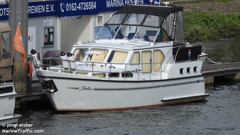 jolea (Pleasure craft) - IMO , MMSI 211280680, Call Sign DF6213 under the flag of Germany