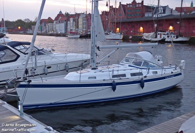 carissima (Sailing vessel) - IMO , MMSI 211752400, Call Sign DH9373 under the flag of Germany