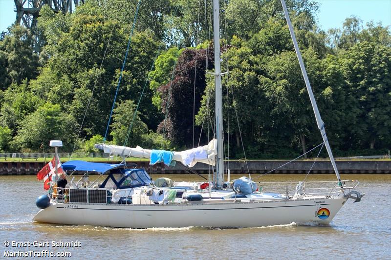 namihani (Pleasure craft) - IMO , MMSI 219024747, Call Sign XPH3593 under the flag of Denmark