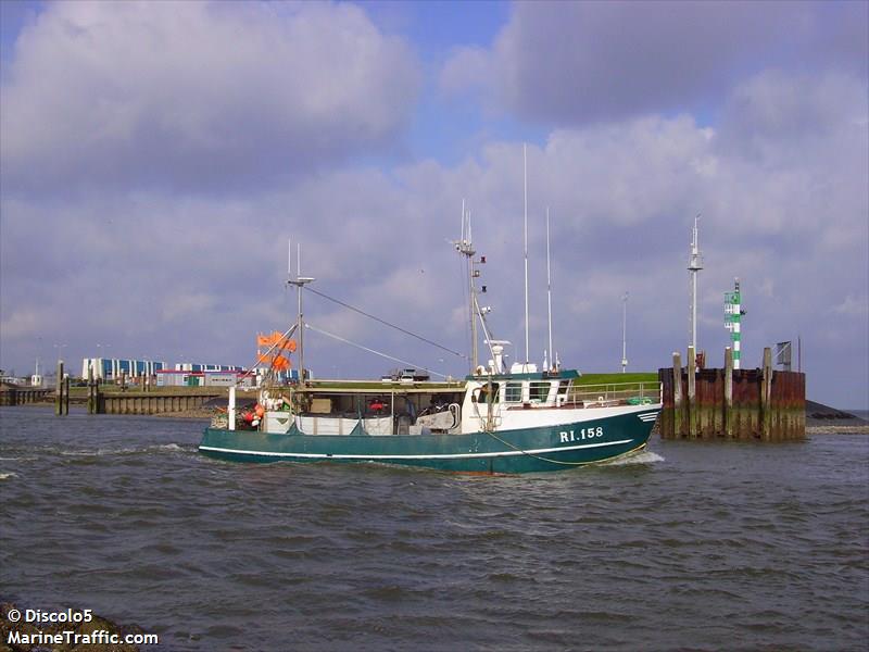ri158 lyngvig (Fishing vessel) - IMO , MMSI 220024000, Call Sign OU7616 under the flag of Denmark