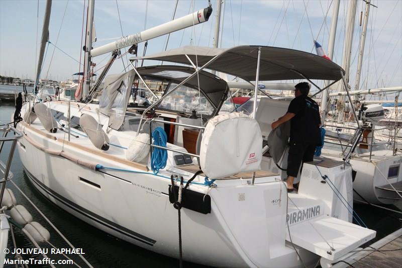 piramina (Sailing vessel) - IMO , MMSI 227033280, Call Sign FGG6203 under the flag of France