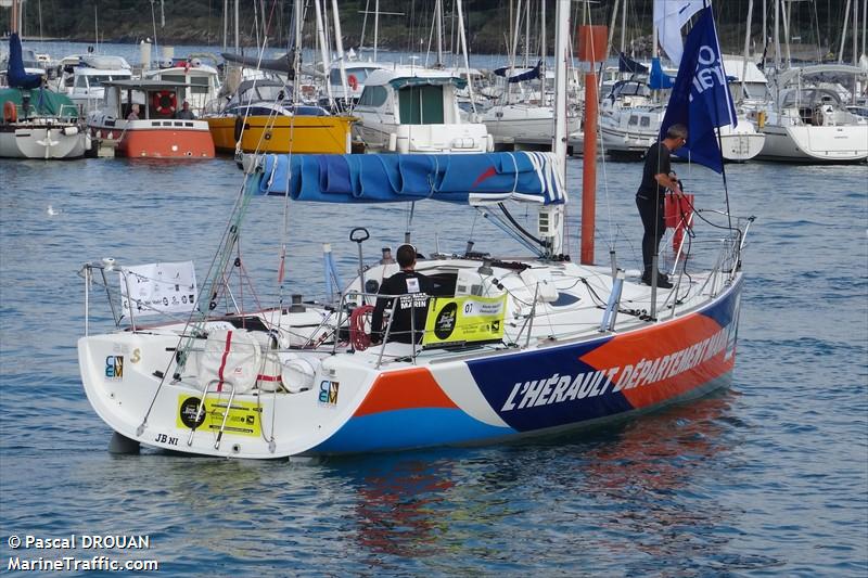 jb solo sailor (Sailing vessel) - IMO , MMSI 227167840, Call Sign FAA8968 under the flag of France