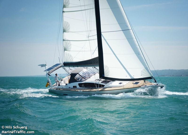 hestia (Sailing vessel) - IMO , MMSI 227229780, Call Sign FAB7088 under the flag of France