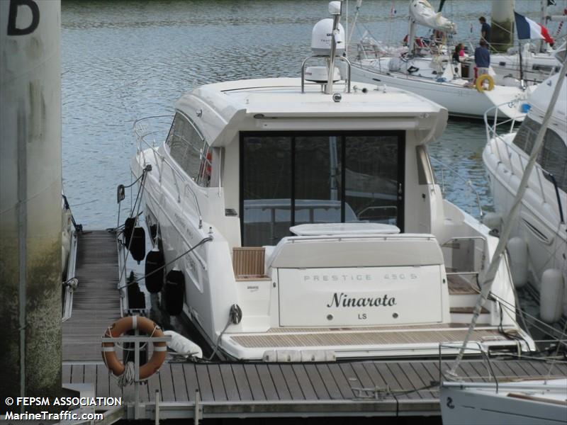 ninaroto (Pleasure craft) - IMO , MMSI 227445250 under the flag of France