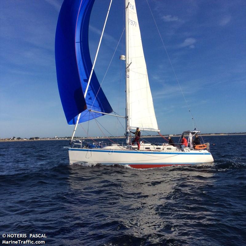dune centurion 37s (Sailing vessel) - IMO , MMSI 227911360 under the flag of France