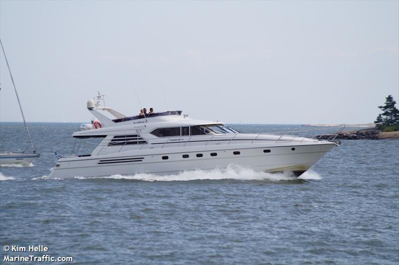 .x.0. (Pleasure craft) - IMO , MMSI 230008610, Call Sign OJ3467 under the flag of Finland