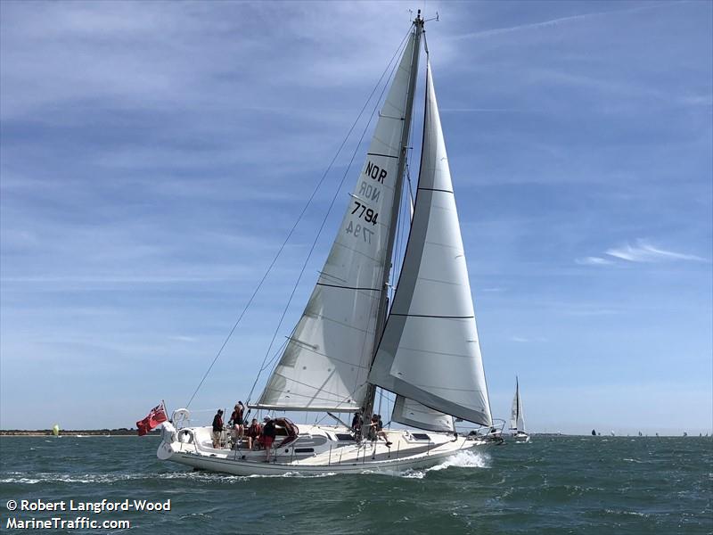 mio min mio (Sailing vessel) - IMO , MMSI 232007125, Call Sign MATY5 under the flag of United Kingdom (UK)