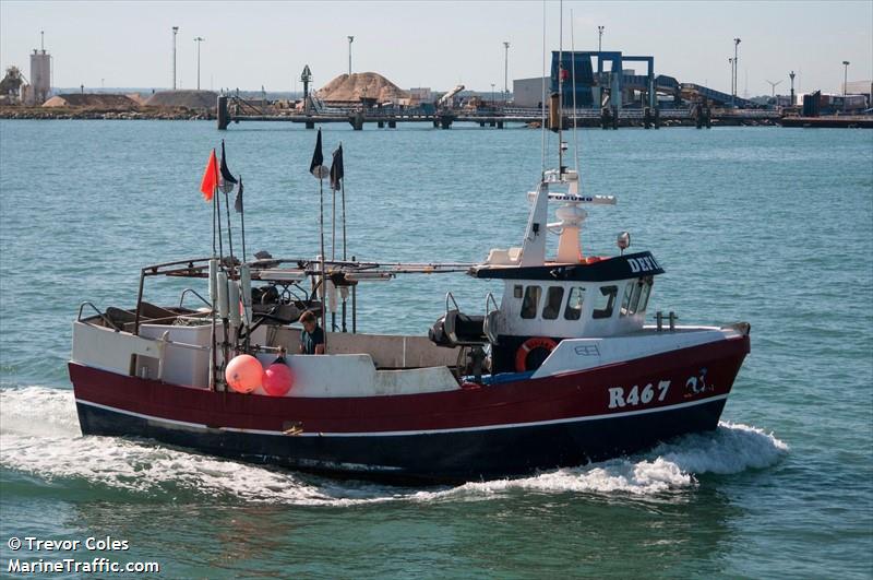 defiant (Fishing vessel) - IMO , MMSI 232007344, Call Sign ZQWT4 under the flag of United Kingdom (UK)