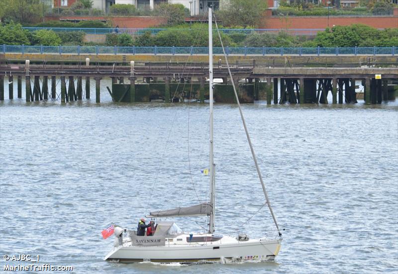 savannah (Pleasure craft) - IMO , MMSI 232021334, Call Sign MXGN6 under the flag of United Kingdom (UK)