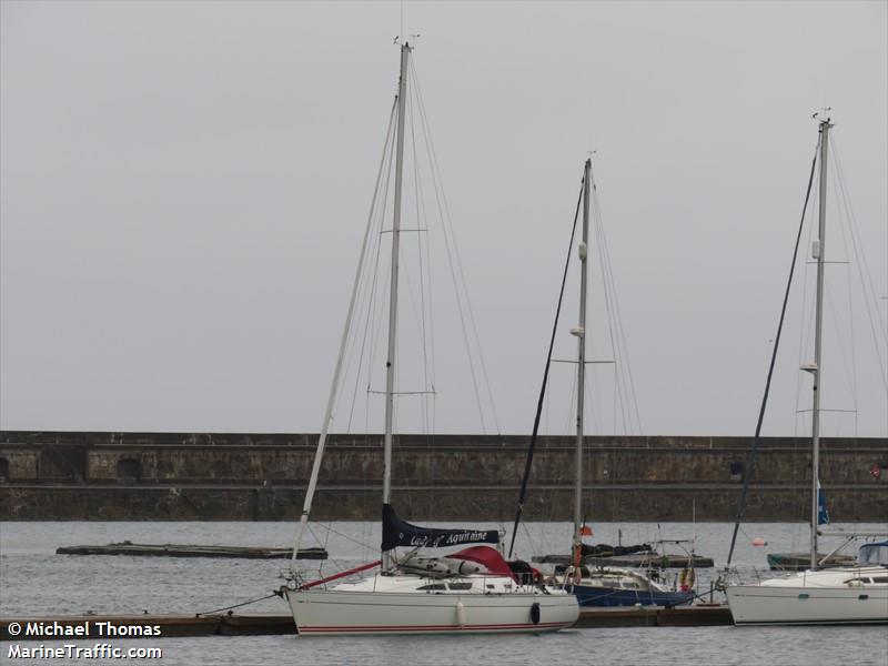 lady of aquitaine (Sailing vessel) - IMO , MMSI 232023949, Call Sign MFXZ6 under the flag of United Kingdom (UK)