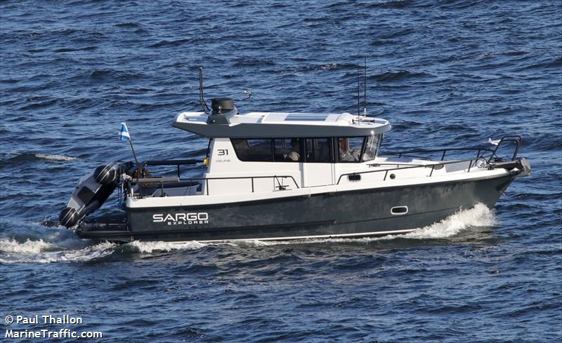 kelpie sargo 31 (Pleasure craft) - IMO , MMSI 232030184, Call Sign MIDL6 under the flag of United Kingdom (UK)