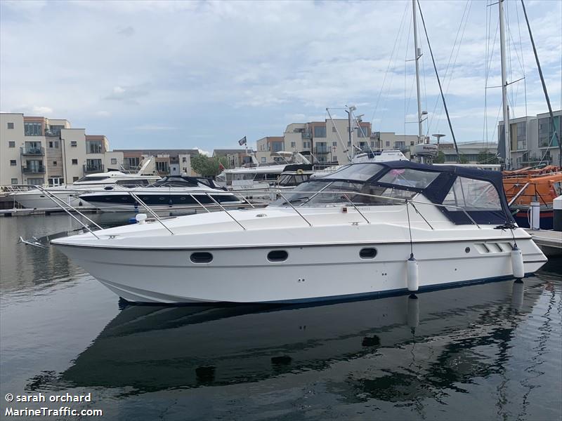 salacia (Pleasure craft) - IMO , MMSI 235008026, Call Sign ZISU5 under the flag of United Kingdom (UK)