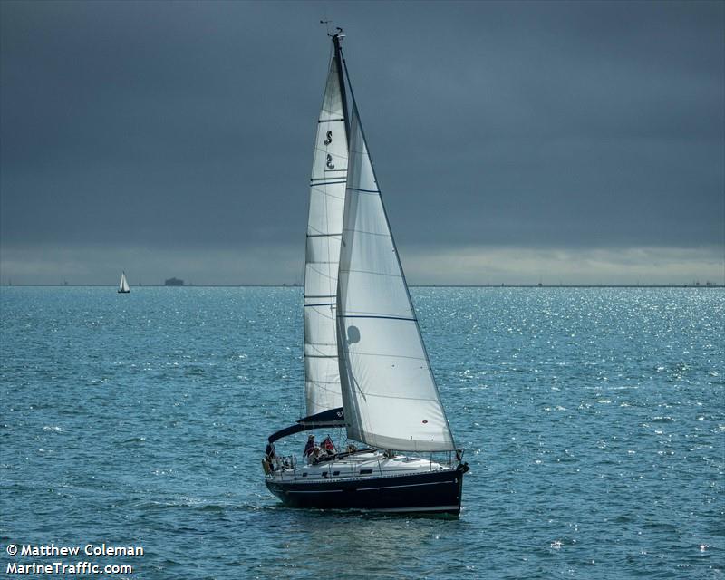blue (Pleasure craft) - IMO , MMSI 235012349, Call Sign MBKX9 under the flag of United Kingdom (UK)