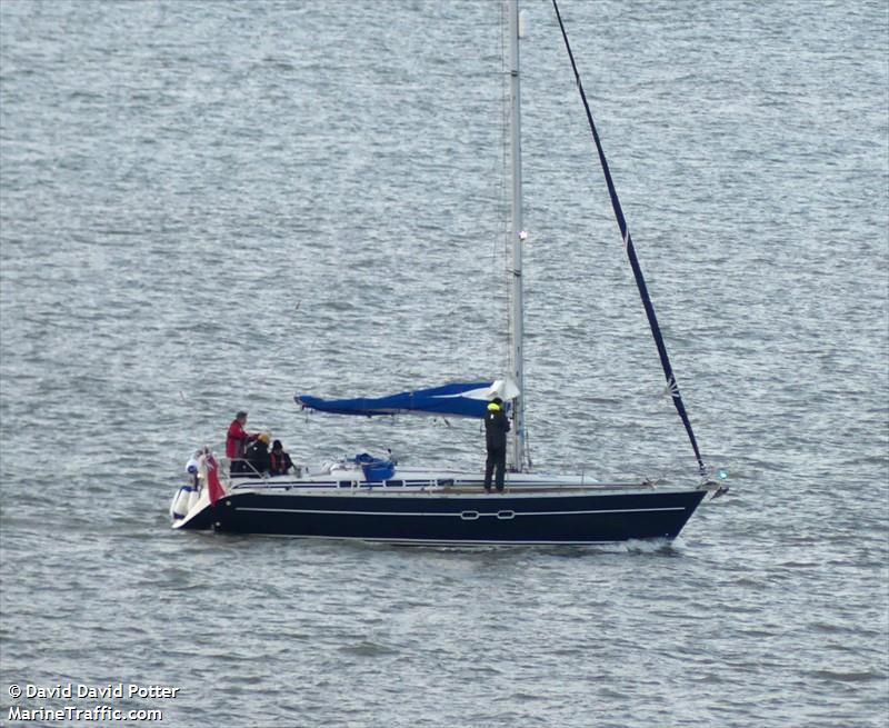 silentia (Sailing vessel) - IMO , MMSI 235054665, Call Sign MQFR6 under the flag of United Kingdom (UK)