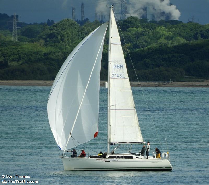 cest si bon (Sailing vessel) - IMO , MMSI 235087395, Call Sign 2EQS5 under the flag of United Kingdom (UK)