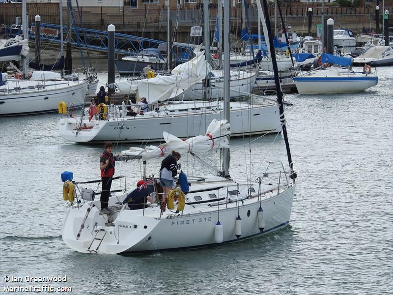 dogmatix (Pleasure craft) - IMO , MMSI 235091609, Call Sign 2EJJ5 under the flag of United Kingdom (UK)