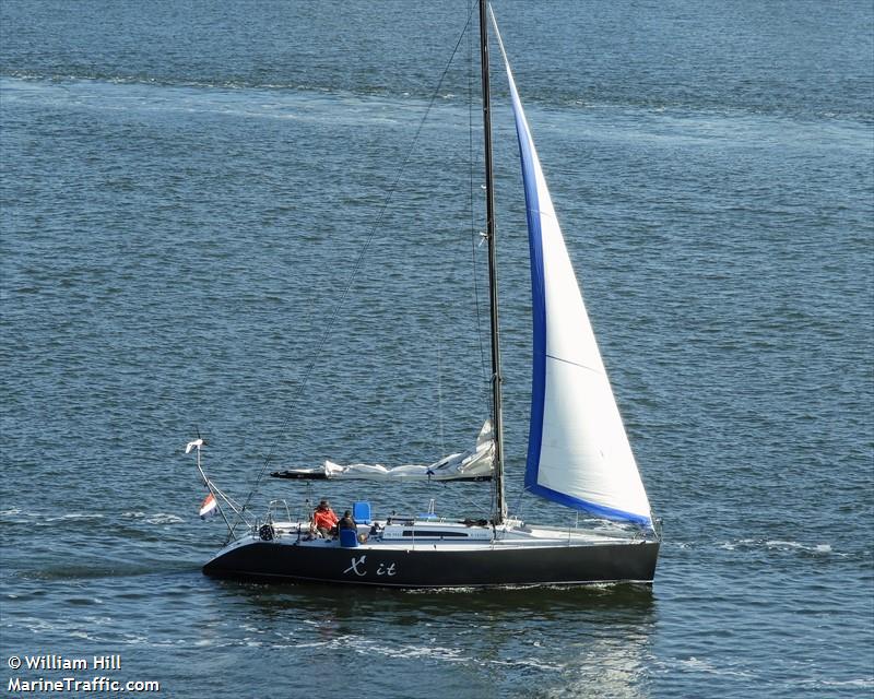 x it (Sailing vessel) - IMO , MMSI 244002381, Call Sign PF7166 under the flag of Netherlands