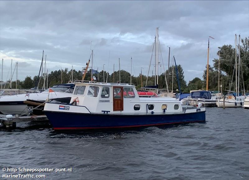 tolkamer (Pleasure craft) - IMO , MMSI 244013420, Call Sign PF3338 under the flag of Netherlands