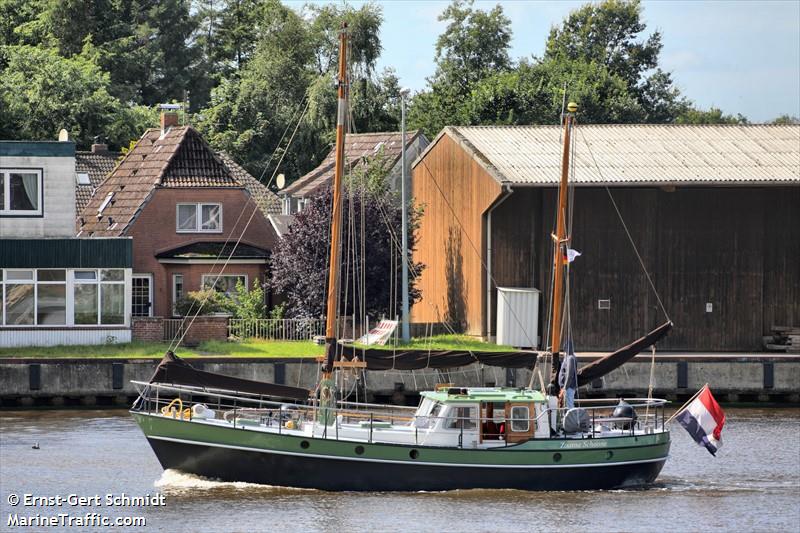 zaanse schoone (Pleasure craft) - IMO , MMSI 244015082, Call Sign PG2342 under the flag of Netherlands