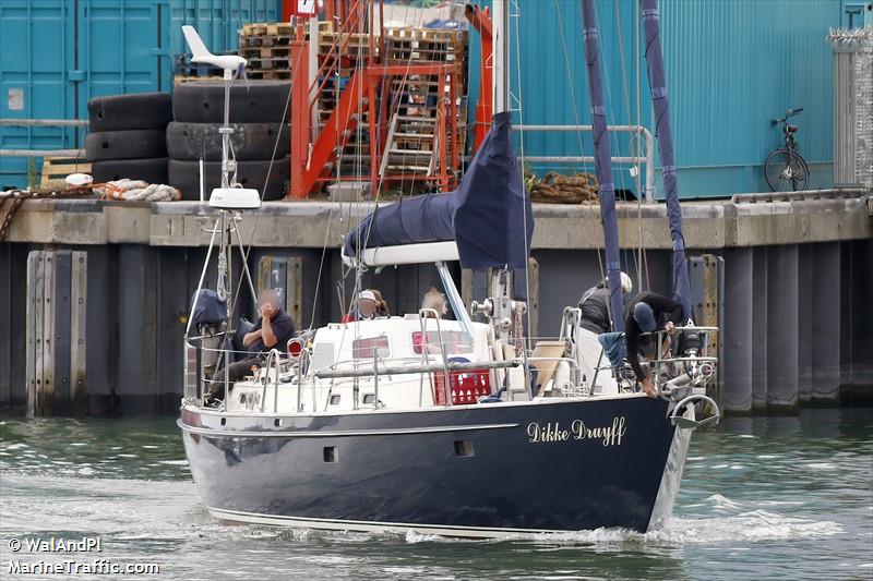 dikke druyff (Sailing vessel) - IMO , MMSI 244060431, Call Sign PI7243 under the flag of Netherlands