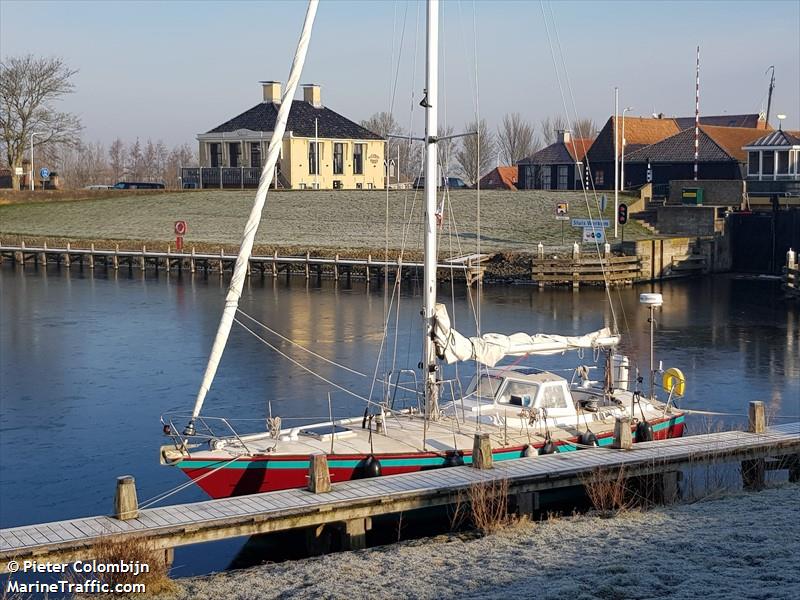 yuna (-) - IMO , MMSI 244060709, Call Sign PA6394 under the flag of Netherlands