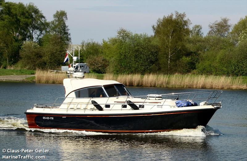 fien (Pleasure craft) - IMO , MMSI 244170987, Call Sign PE7534 under the flag of Netherlands