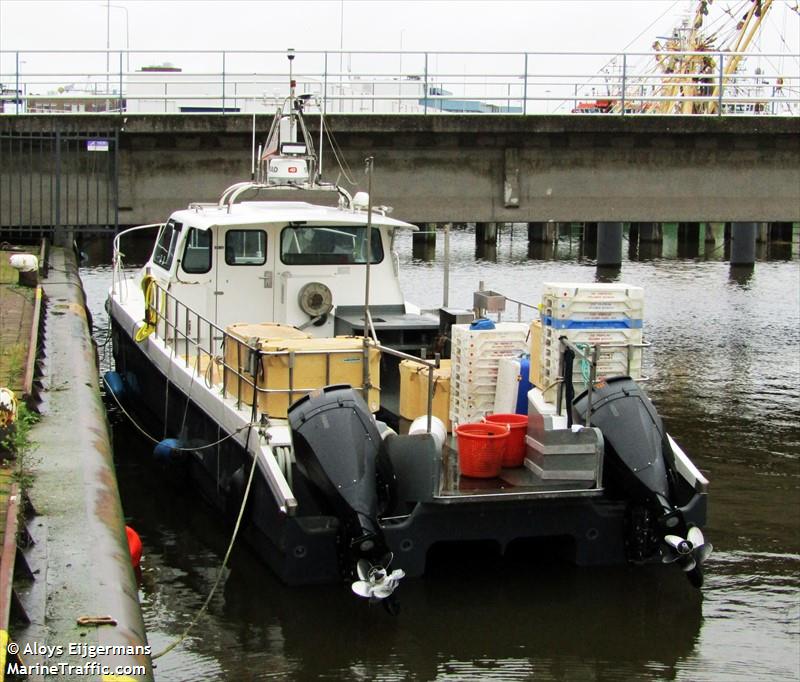 hd16 courage (Fishing vessel) - IMO , MMSI 244180283 under the flag of Netherlands