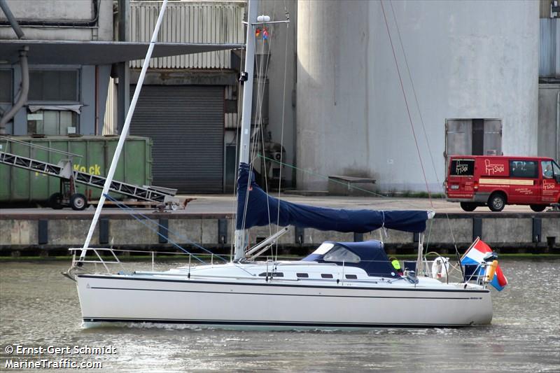 zwerver (Sailing vessel) - IMO , MMSI 244660270, Call Sign PB2380 under the flag of Netherlands