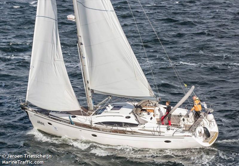 jade (Sailing vessel) - IMO , MMSI 244790795, Call Sign PA5223 under the flag of Netherlands