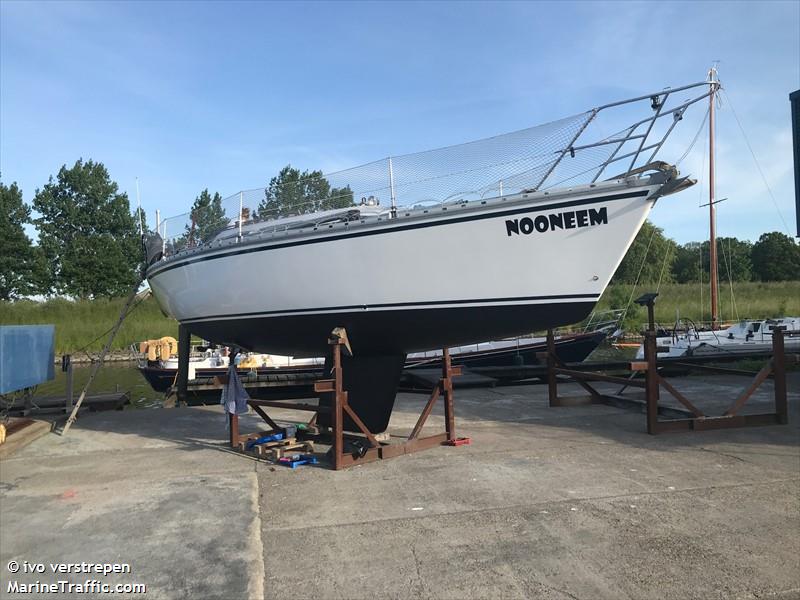 nooneem (Sailing vessel) - IMO , MMSI 244830673, Call Sign PI 3337 under the flag of Netherlands