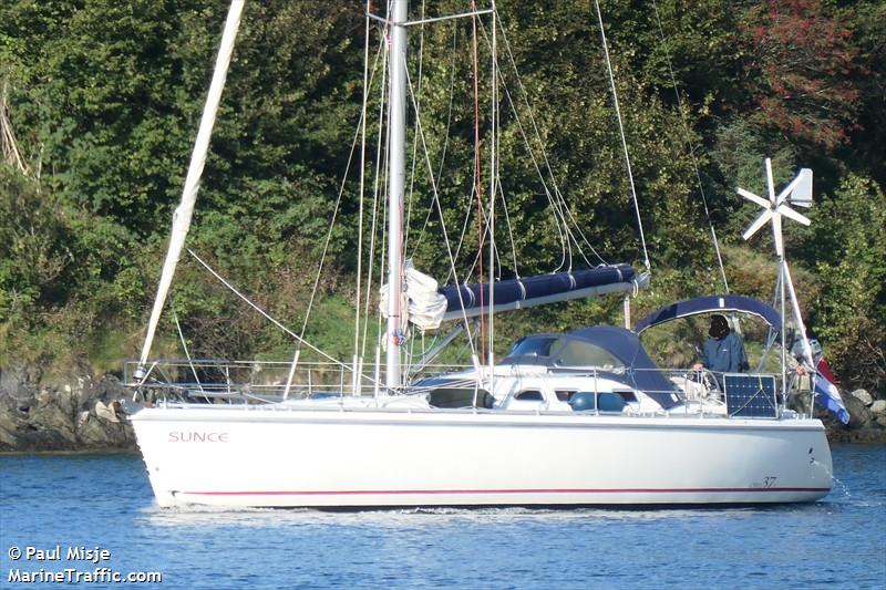 sunce (Sailing vessel) - IMO , MMSI 244860521, Call Sign PC4856 under the flag of Netherlands