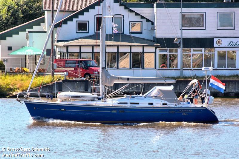 phi (Sailing vessel) - IMO , MMSI 244870724, Call Sign PA3986 under the flag of Netherlands