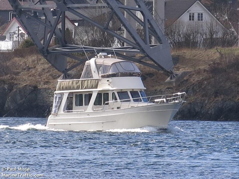 ellevill 3 (Pleasure craft) - IMO , MMSI 258130180 under the flag of Norway
