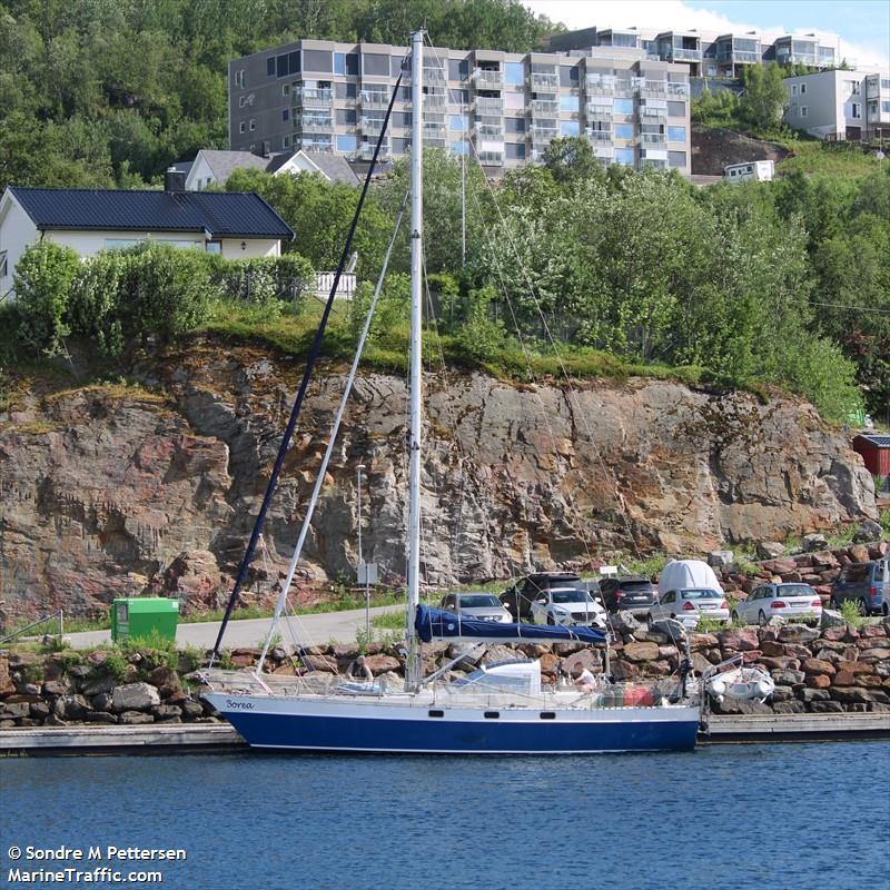 borea (Sailing vessel) - IMO , MMSI 258166240, Call Sign LL2736 under the flag of Norway