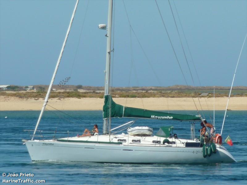mayombe (Sailing vessel) - IMO , MMSI 263869470, Call Sign CRA2740 under the flag of Portugal