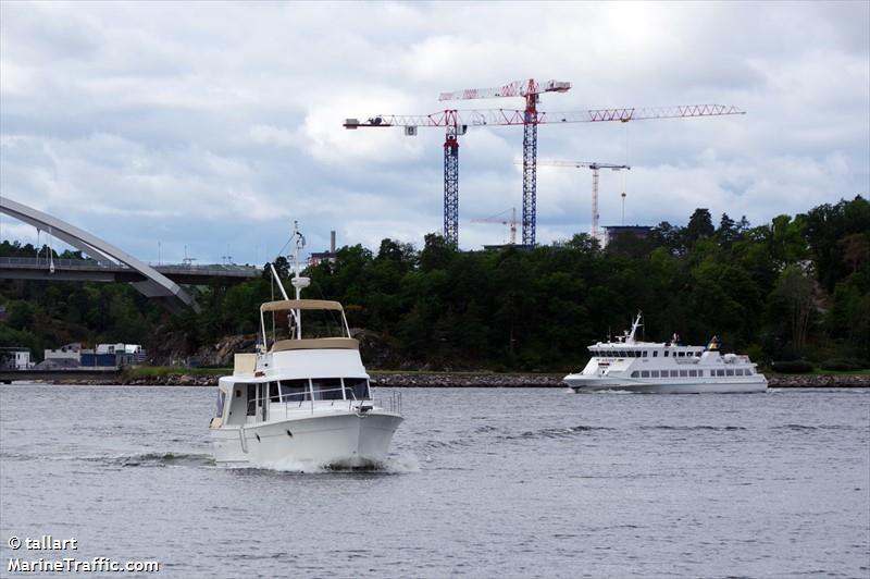 my micha (Pleasure craft) - IMO , MMSI 265755750, Call Sign SE9143 under the flag of Sweden