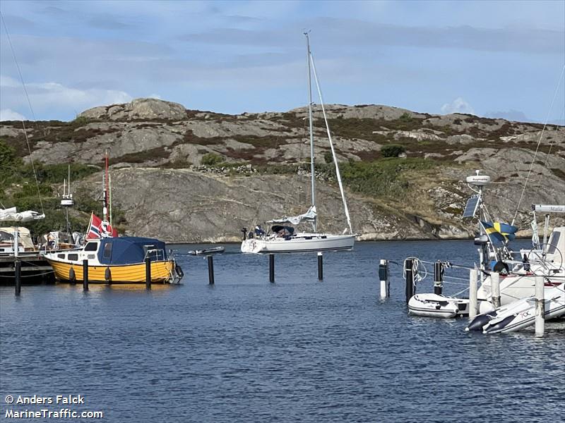 new adventure (Pleasure craft) - IMO , MMSI 265801770, Call Sign SF5064 under the flag of Sweden
