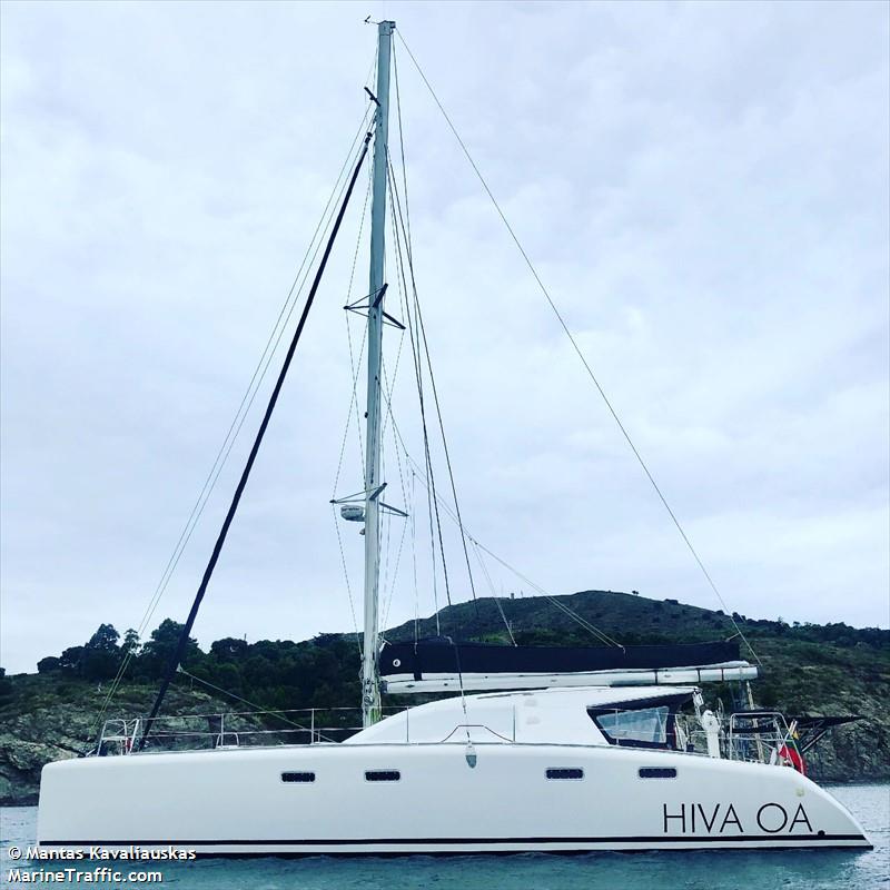hiva oa (Sailing vessel) - IMO , MMSI 277188740, Call Sign LY4248 under the flag of Lithuania