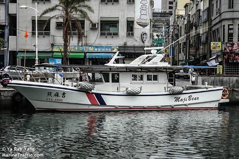 shyong ma jyi (Fishing vessel) - IMO , MMSI 416004921, Call Sign BD8992 under the flag of Taiwan