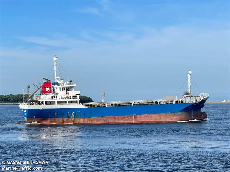 shinmasuei (Cargo ship) - IMO , MMSI 431602044, Call Sign JM6691 under the flag of Japan