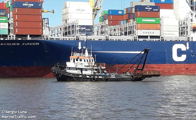 guenoa (Tug) - IMO , MMSI 770576246, Call Sign CXMZ under the flag of Uruguay