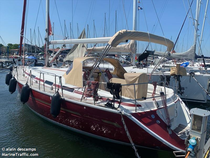 tecumseh (Sailing vessel) - IMO , MMSI 205721010, Call Sign OR7210 under the flag of Belgium