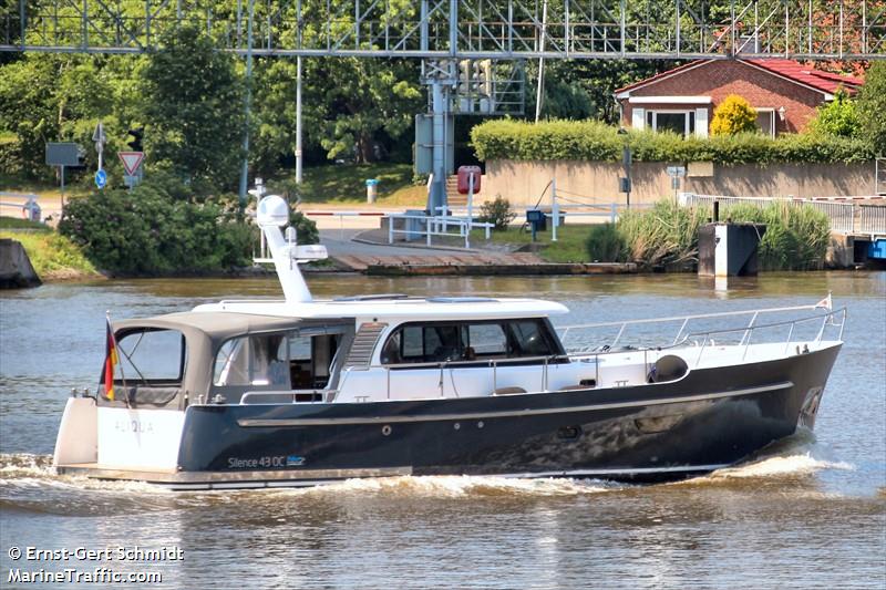 aliqua (Pleasure craft) - IMO , MMSI 211237810, Call Sign DK2879 under the flag of Germany