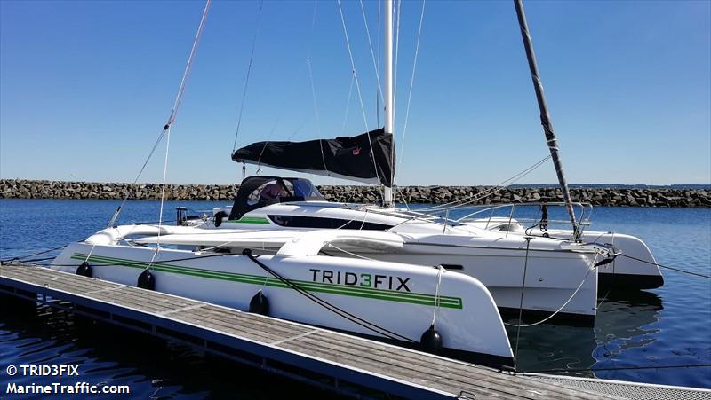tridefix (Sailing vessel) - IMO , MMSI 211309950, Call Sign DD4641 under the flag of Germany