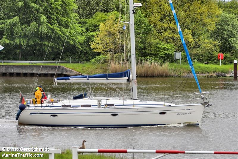 maria jose m.r. (Sailing vessel) - IMO , MMSI 211727480, Call Sign DK9041 under the flag of Germany