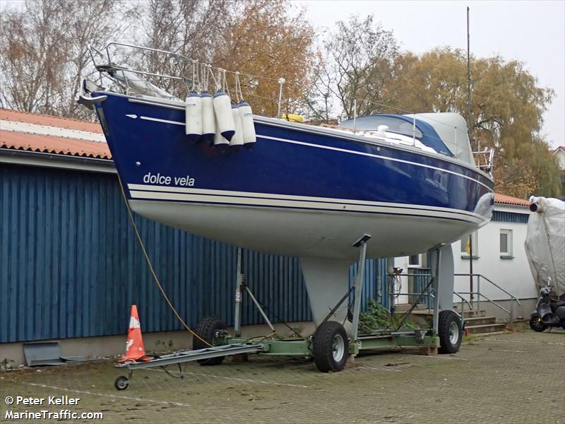 dolce vela (Pleasure craft) - IMO , MMSI 211805290, Call Sign DC2388 under the flag of Germany