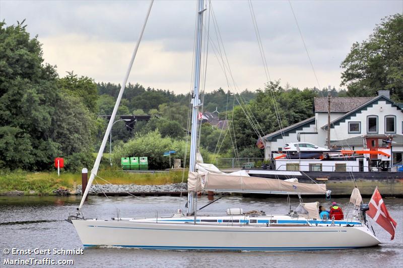 esmeralda (Pleasure craft) - IMO , MMSI 219021960, Call Sign XPE8230 under the flag of Denmark
