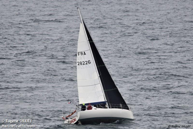 pok (Sailing vessel) - IMO , MMSI 227116610, Call Sign FAA3831 under the flag of France