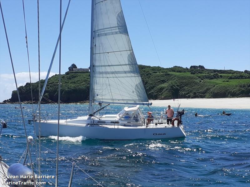 gaia 44056 (Sailing vessel) - IMO , MMSI 227415420, Call Sign FAD6534 under the flag of France